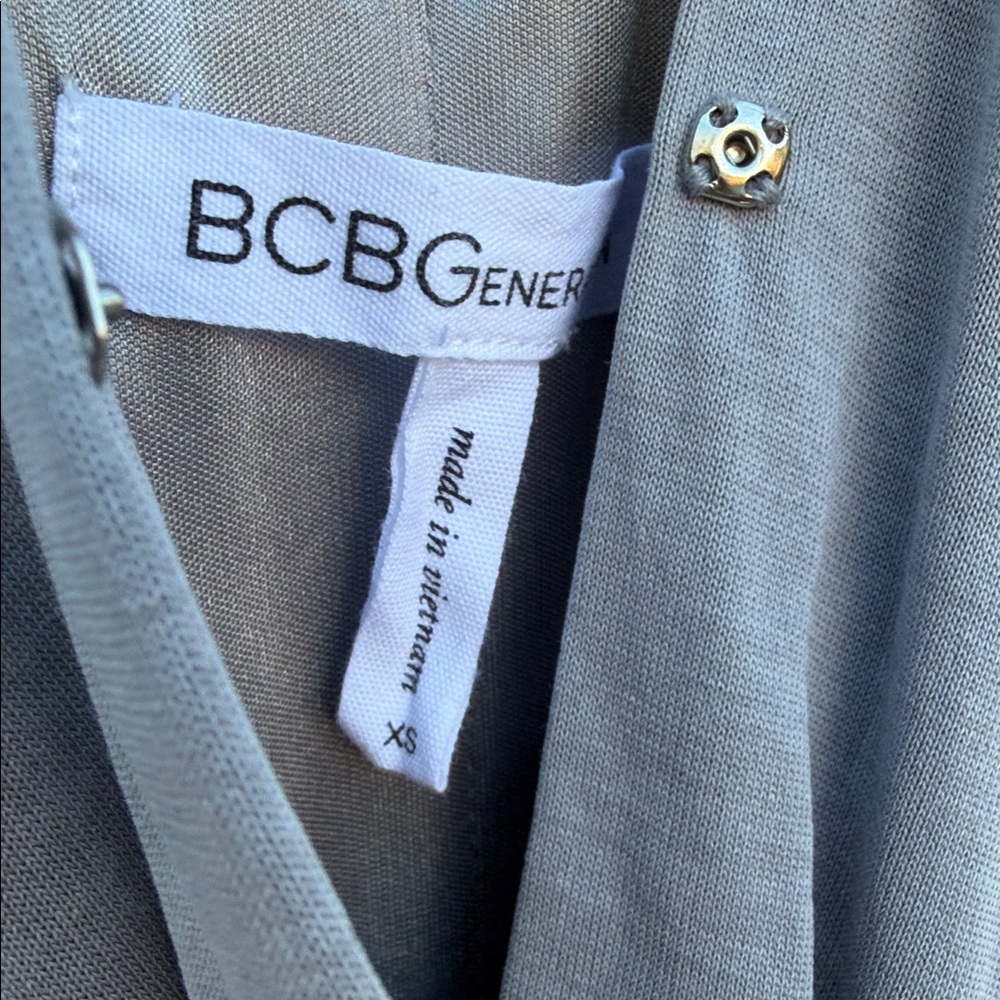 Bcbgeneration Silver Backless Dress - image 2